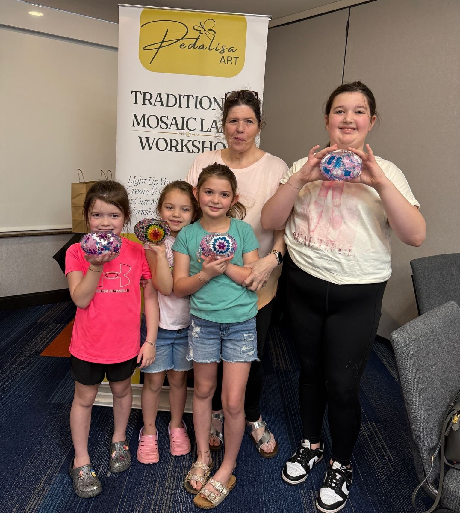 Find Your Spark: Craft Your Own Turkish Mosaic Lamp in Plano!