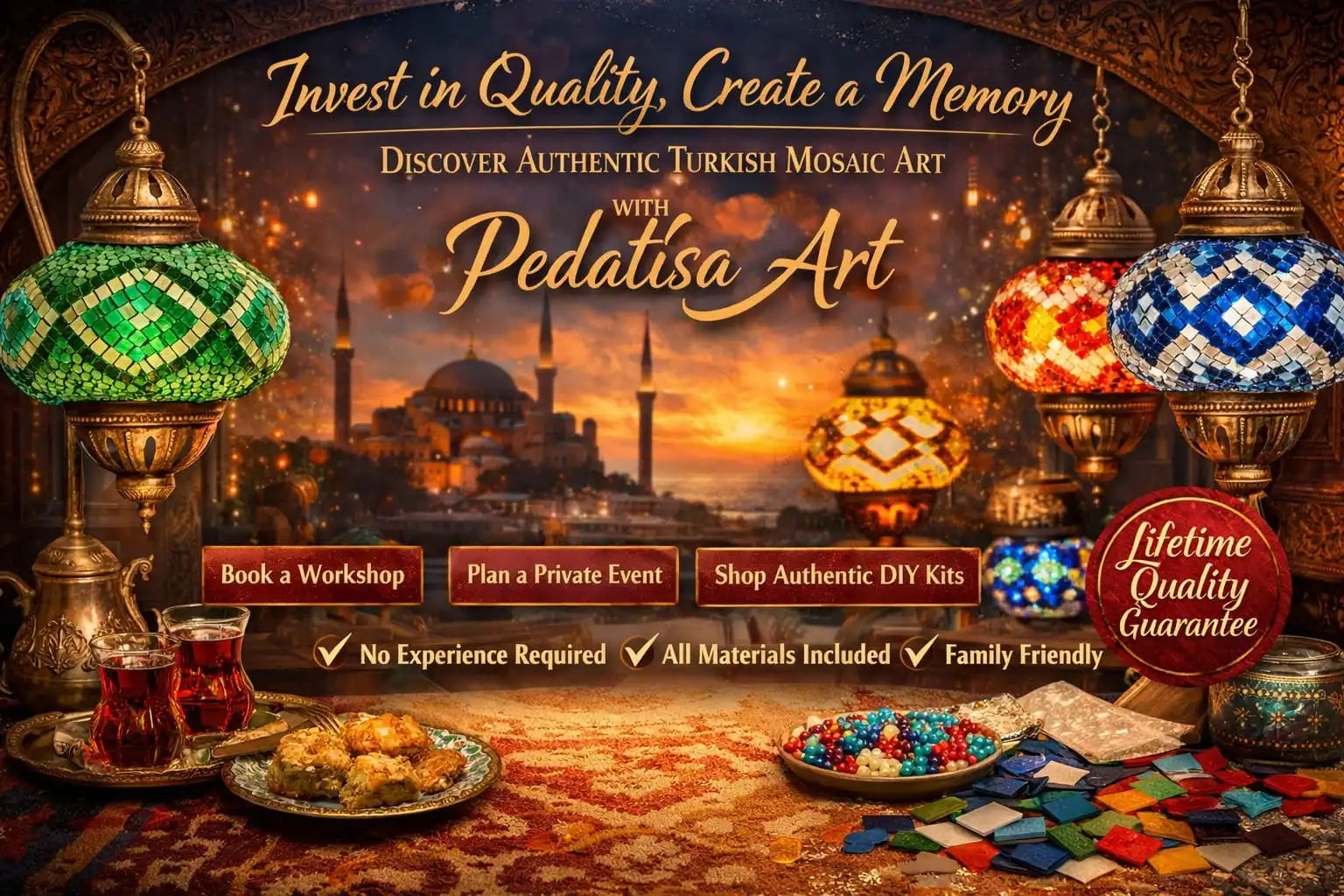 How to identify authentic Turkish mosaic lamps – real vs fake guide with Pedalisa Art
