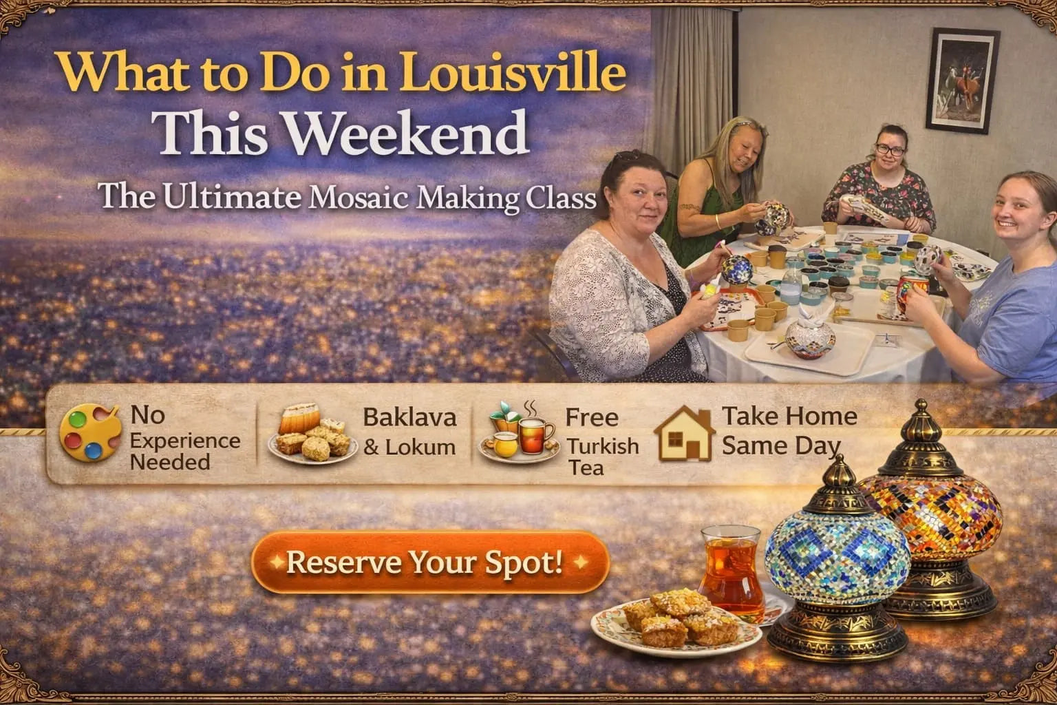 What to Do in Louisville This Weekend: The Ultimate Mosaic Making Class