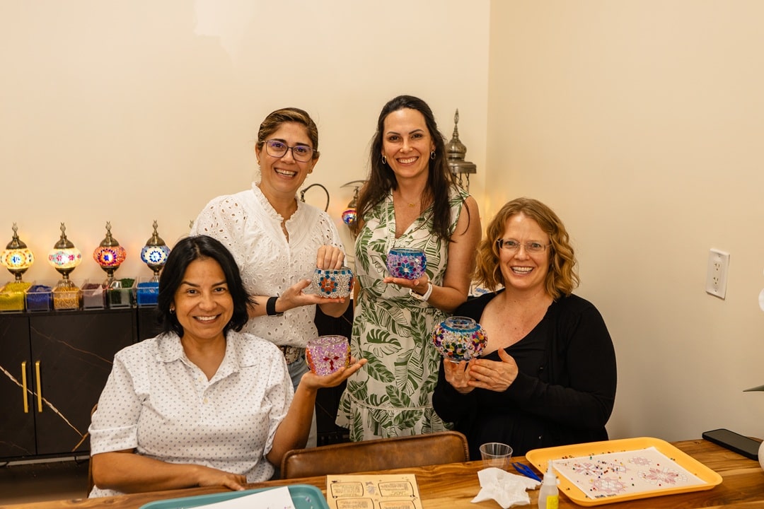 Create a Turkish Mosaic Lamp in Rochester – Mosaic Art Classes for Adults