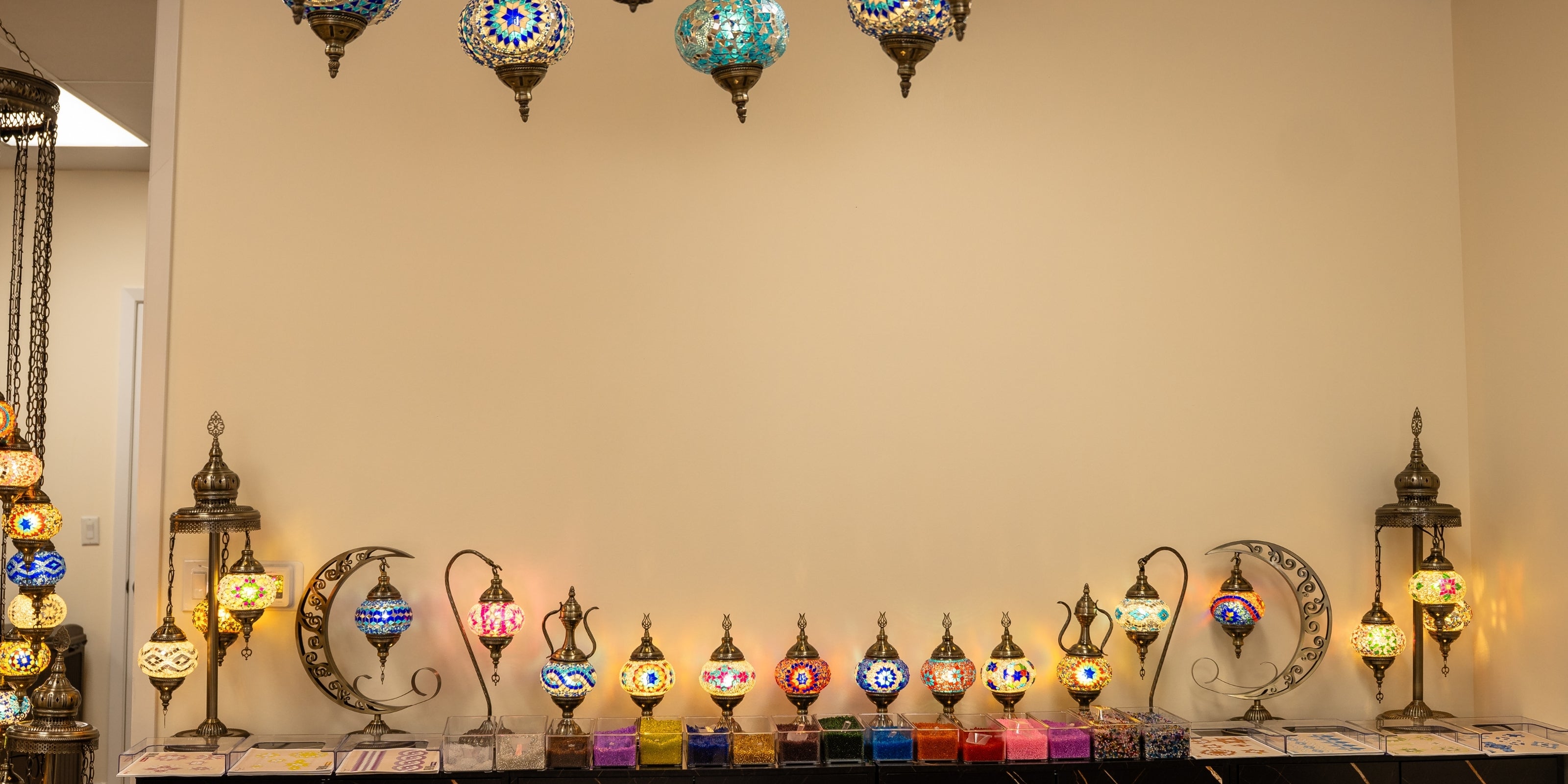 Colorful Turkish Mosaic Lamps – Handmade Glass Lighting by Pedalisa Art