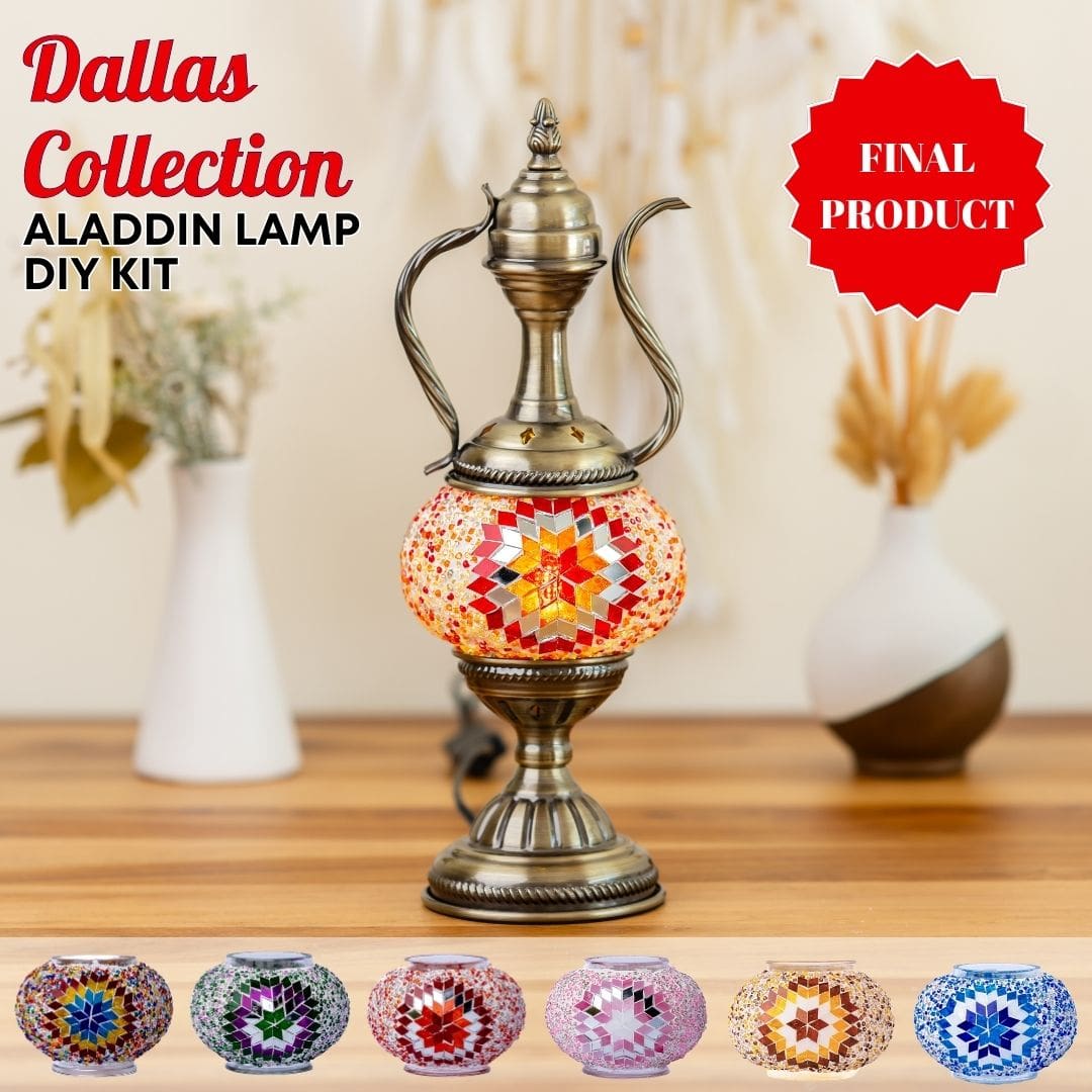 Alaaddin Lamp DIY Kits -  turkish-lamp-workshop-PedalisaArt