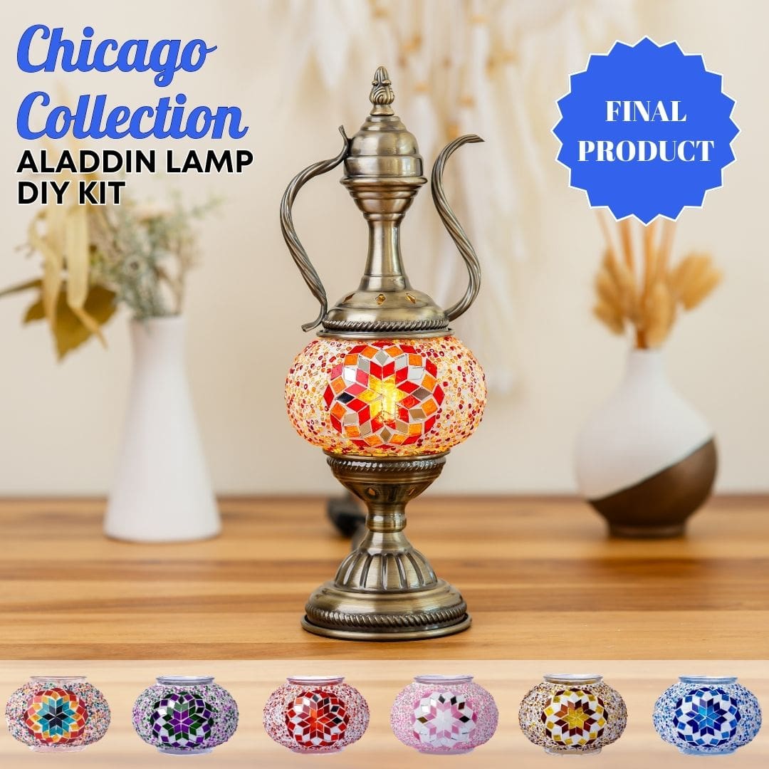 Aladdin Lamp DIY Kits - turkish-lamp-workshop-PedalisaArt