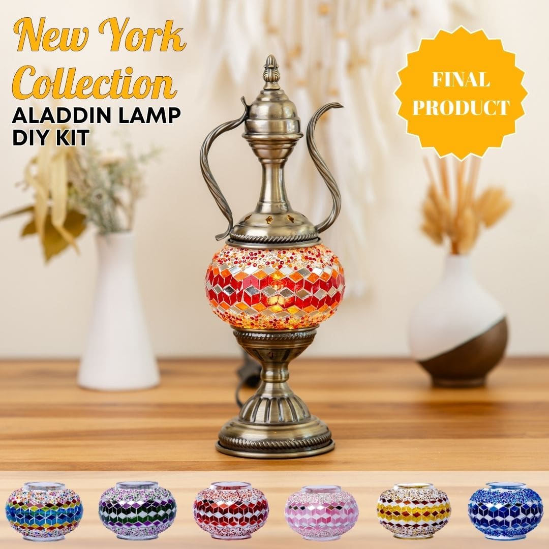 Aladdin Lamp DIY Kits - turkish-lamp-workshop-PedalisaArt