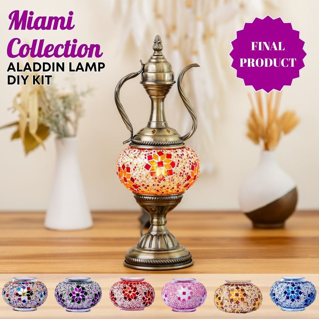 Aladdin Lamp DIY Kits - turkish-lamp-workshop-PedalisaArt
