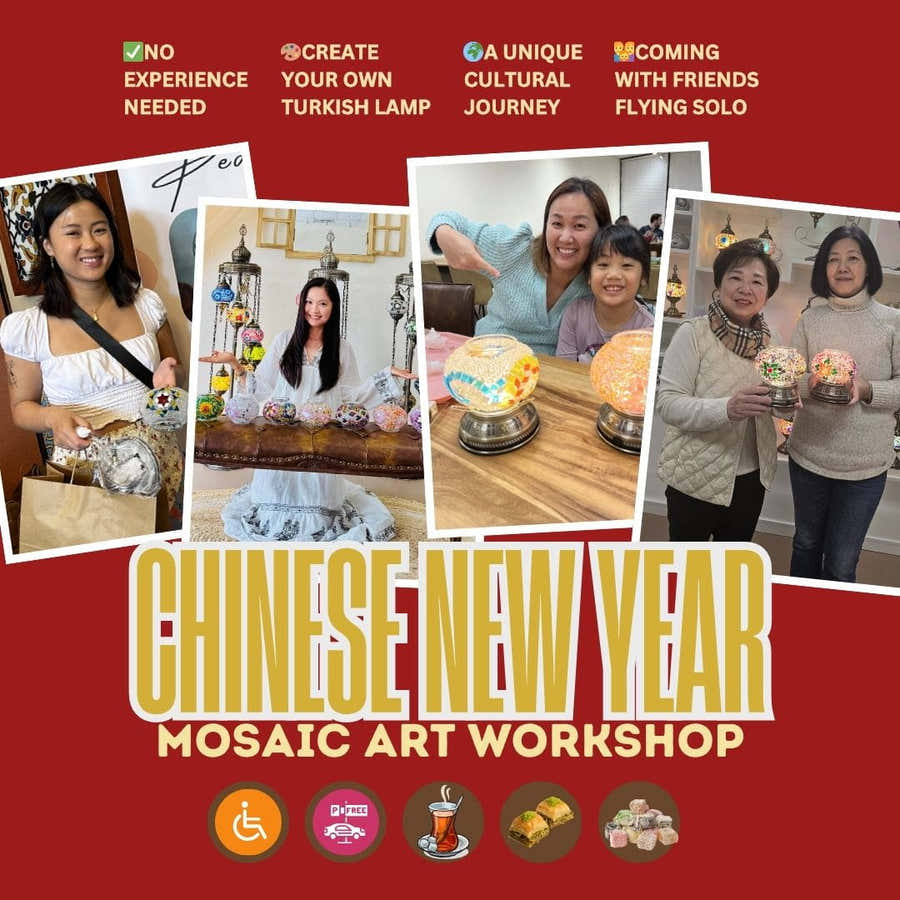 Chinese New Year Activity - Mosaic Lamp Workshop - turkish-lamp-workshop-PedalisaArt