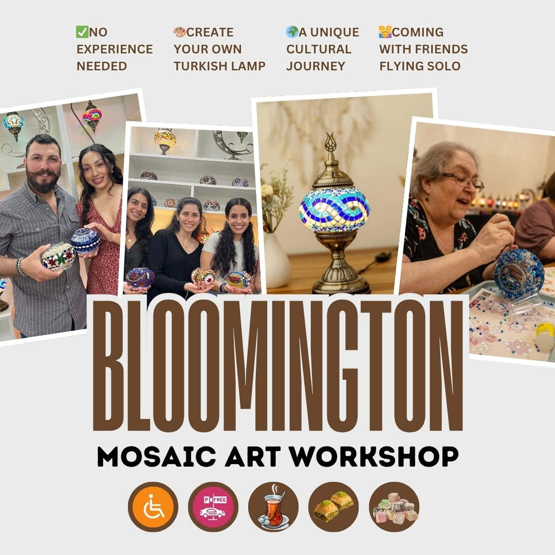 Hands-On Turkish Mosaic Lamp Workshop in Bloomington, IN - turkish-lamp-workshop-PedalisaArt