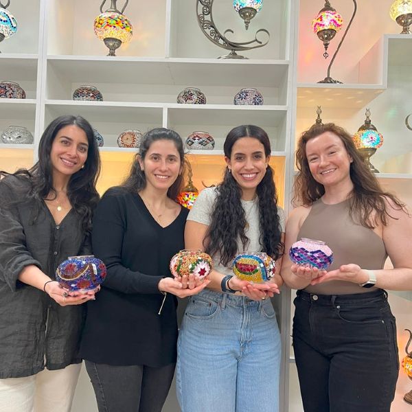 Mosaic Lamp Making Workshop - PedalisaArt