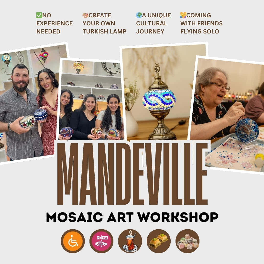 Join a Turkish Mosaic Lamp Workshop in Mandeville, LA - turkish-lamp-workshop-PedalisaArt