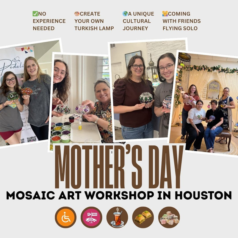 Mother's Day Workshop in Houston – A Perfect Mother’s Day Experience - turkish-lamp-workshop-PedalisaArt
