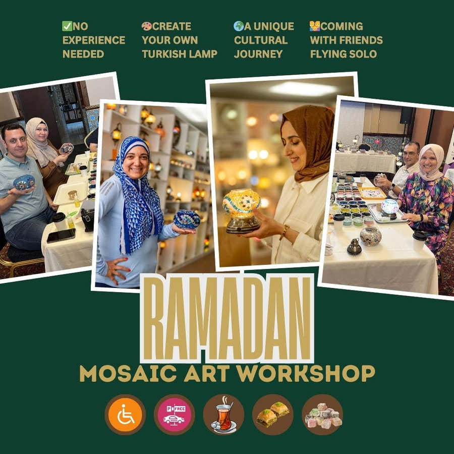 Ramadan Creative Mosaic Lamp Experience - turkish-lamp-workshop-PedalisaArt