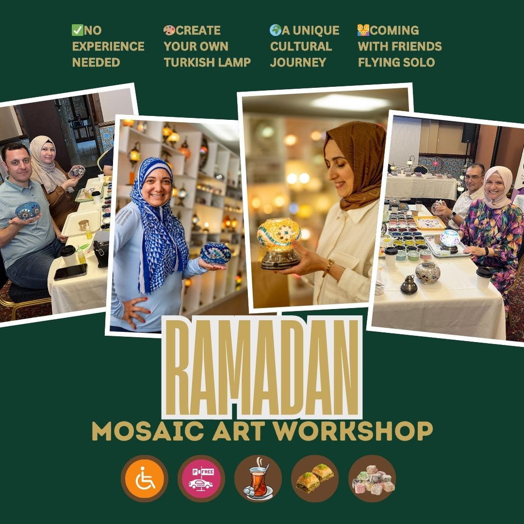 Ramadan Creative Mosaic Lamp Experience - turkish-lamp-workshop-PedalisaArt