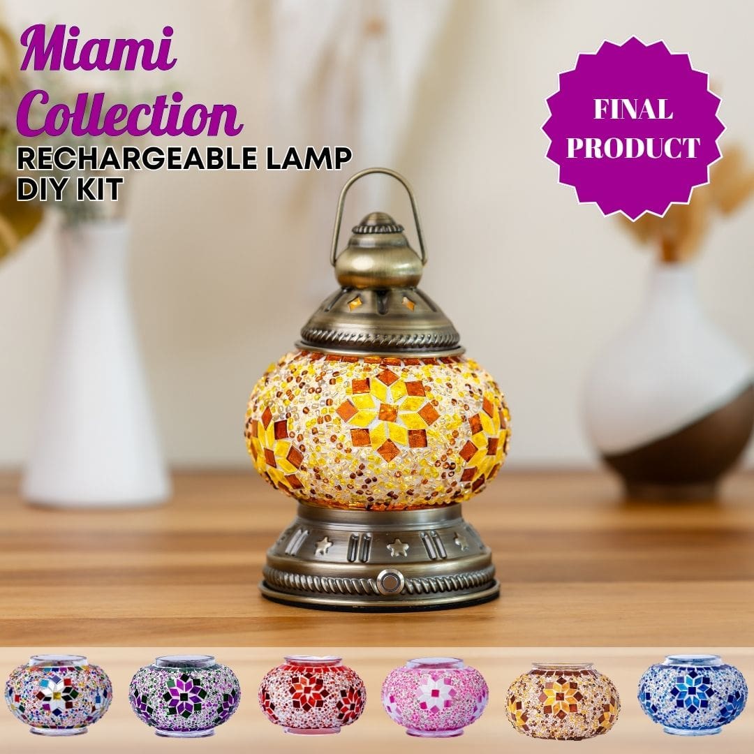Rechargeable Lamp DIY Kits - turkish-lamp-workshop-PedalisaArt