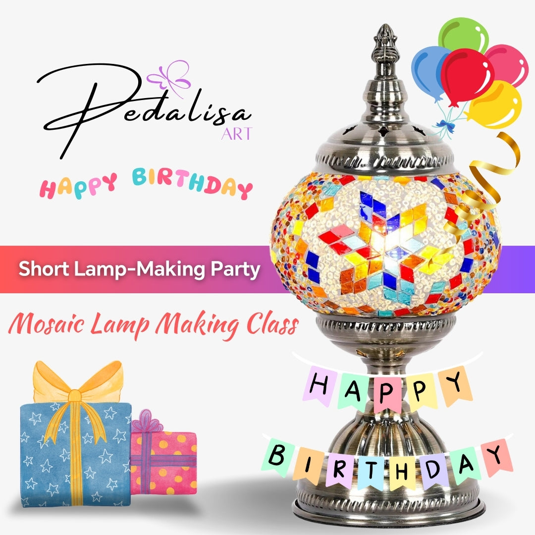 Short Lamp Making Party - PedalisaArt Short Lamp Making Party PedalisaArt