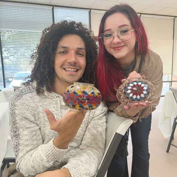 Mosaic art Making class- Carmel - PedalisaArt