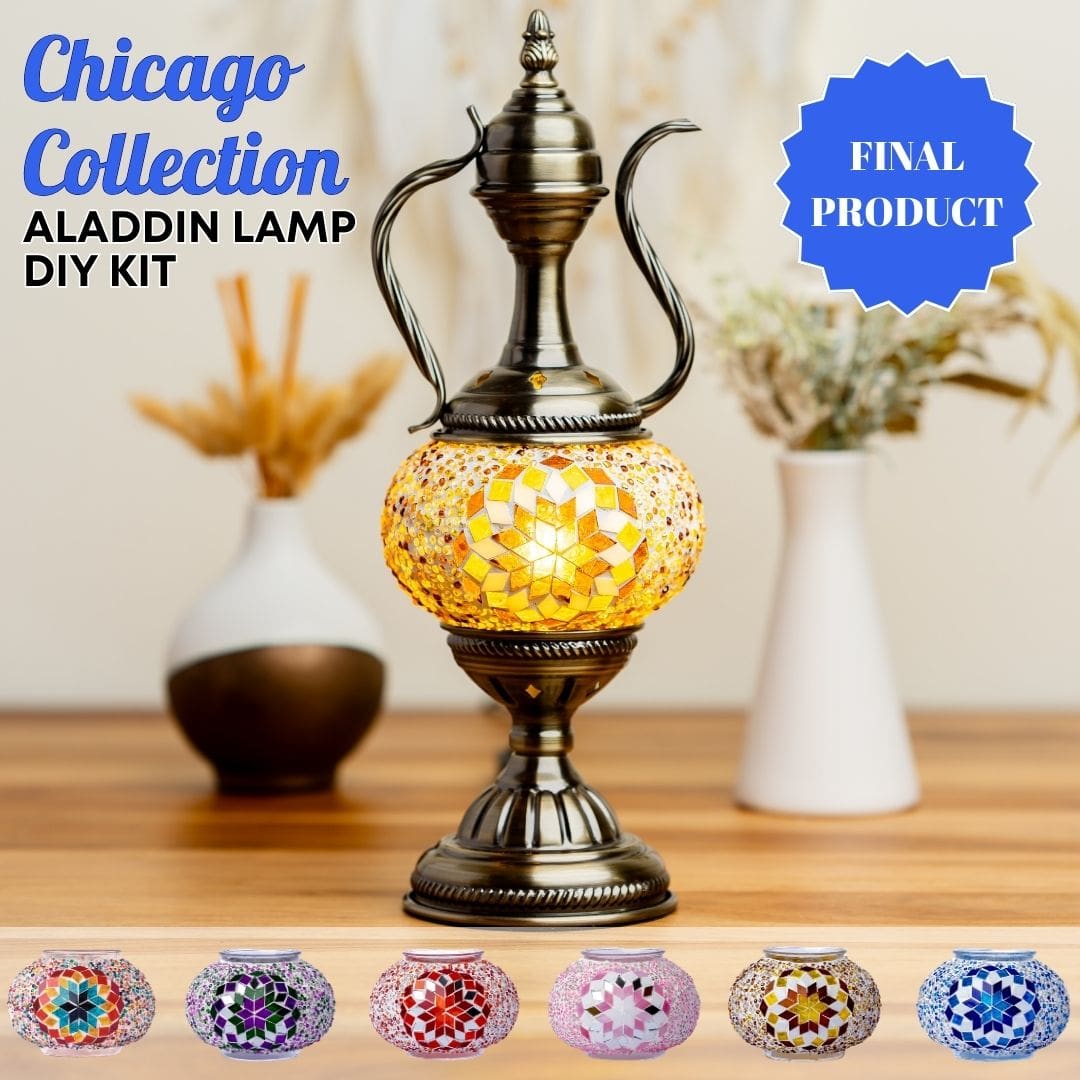Alaaddin Lamp DIY Kits - turkish-lamp-workshop-PedalisaArt