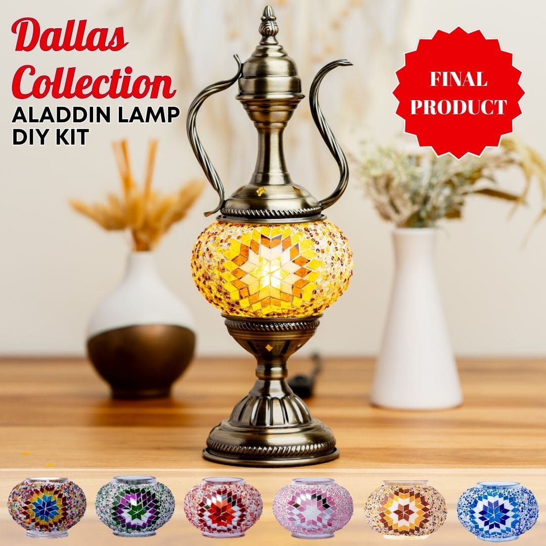 Alaaddin Lamp DIY Kits - turkish-lamp-workshop-PedalisaArt