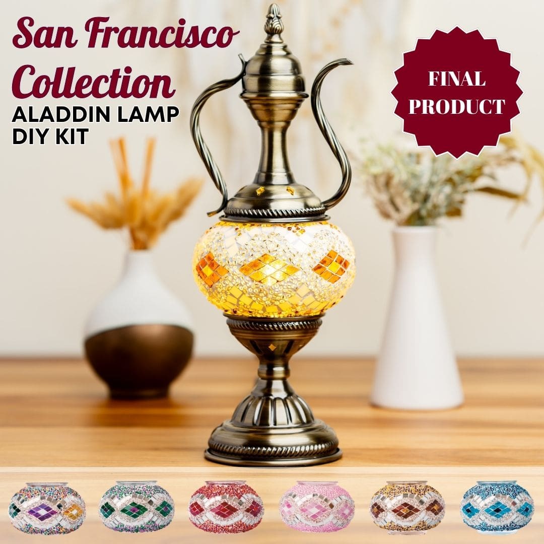 Alaaddin Lamp DIY Kits - turkish-lamp-workshop-PedalisaArt