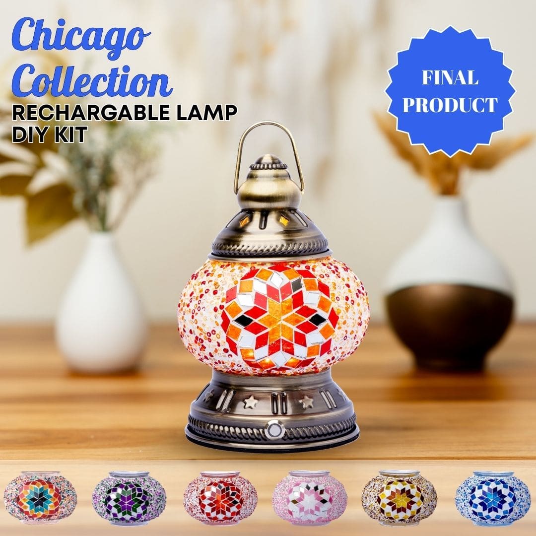 Rechargable Lamp DIY Kits - turkish-lamp-workshop-PedalisaArt