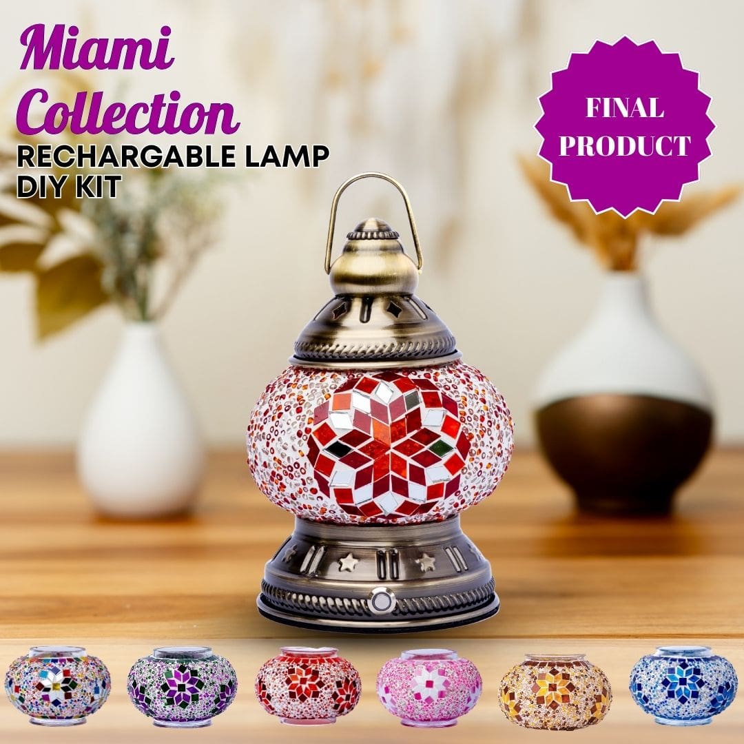 Rechargable Lamp DIY Kits - turkish-lamp-workshop-PedalisaArt