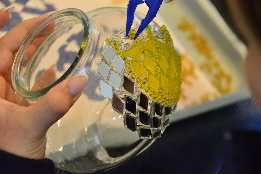 Fun Things to Do in Houston This Summer Create Your Own Mosaic Lamp
