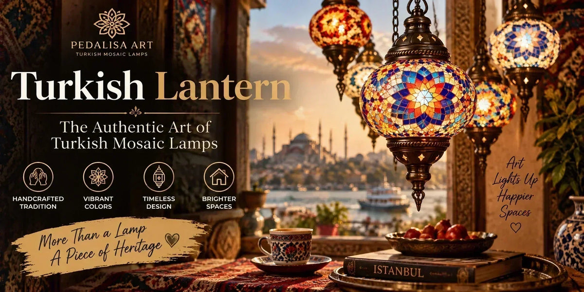 Turkish Lantern: The Authentic Art of Turkish Mosaic Lamps