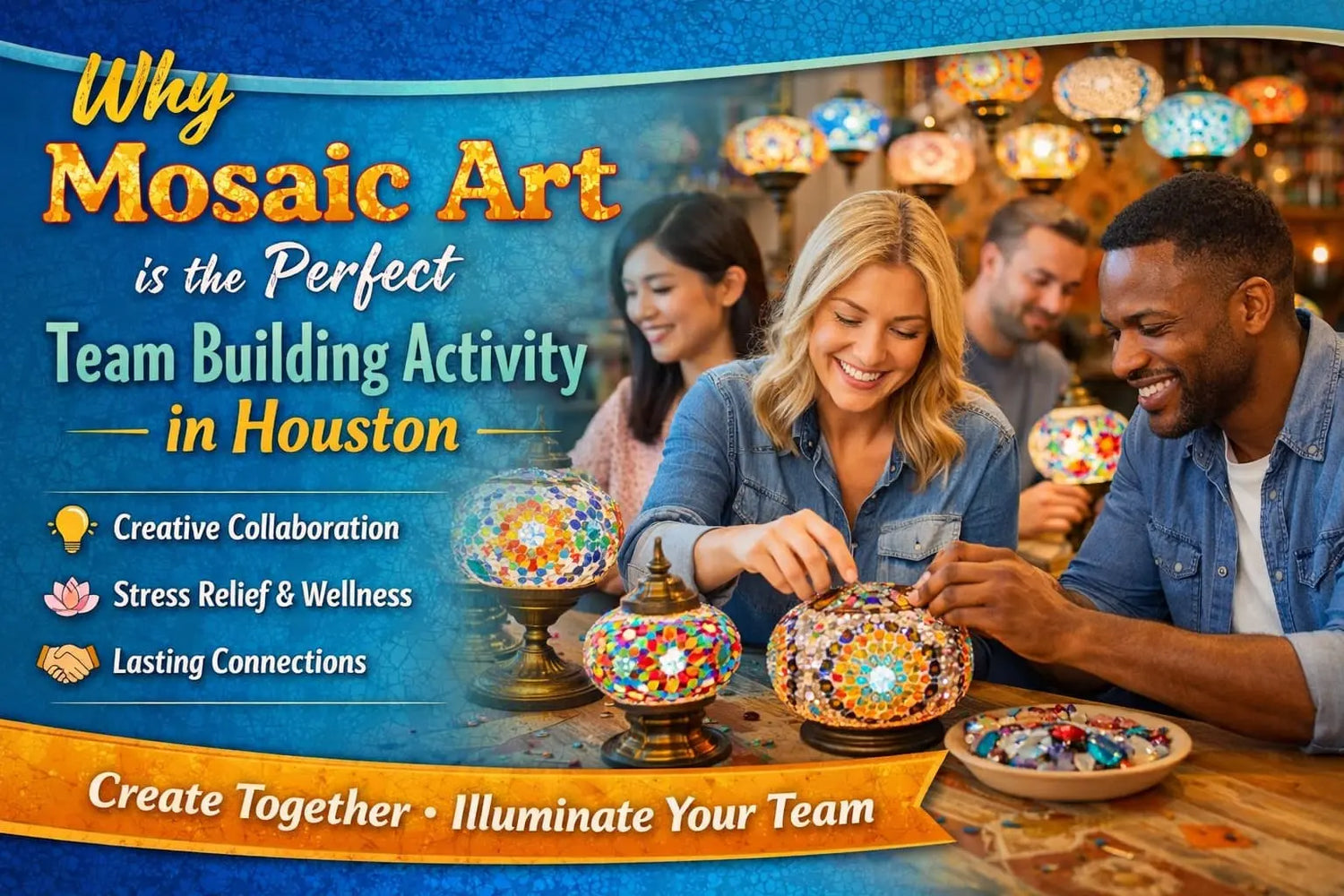 Why Mosaic Art Is the Perfect Team Building Activity in Houston