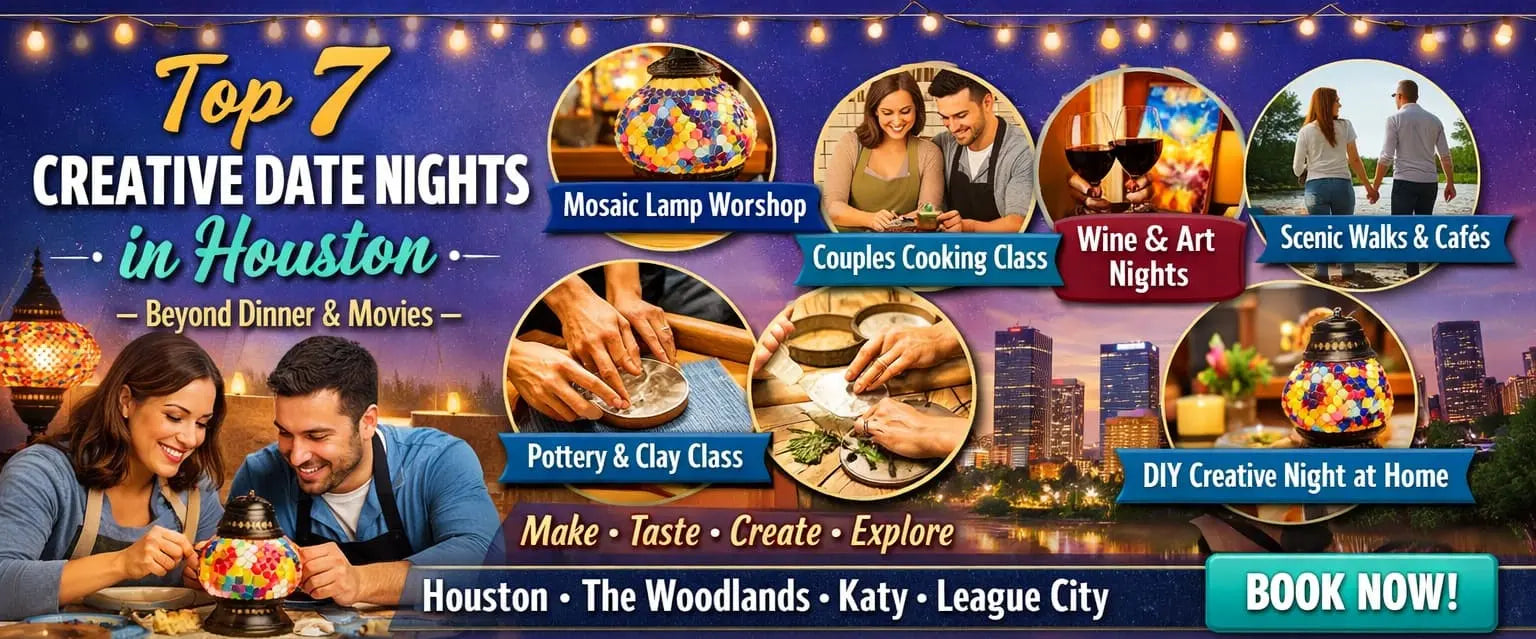 Top 7 Creative Date Night Experiences in Houston (That Aren’t Dinner &amp; Movies)