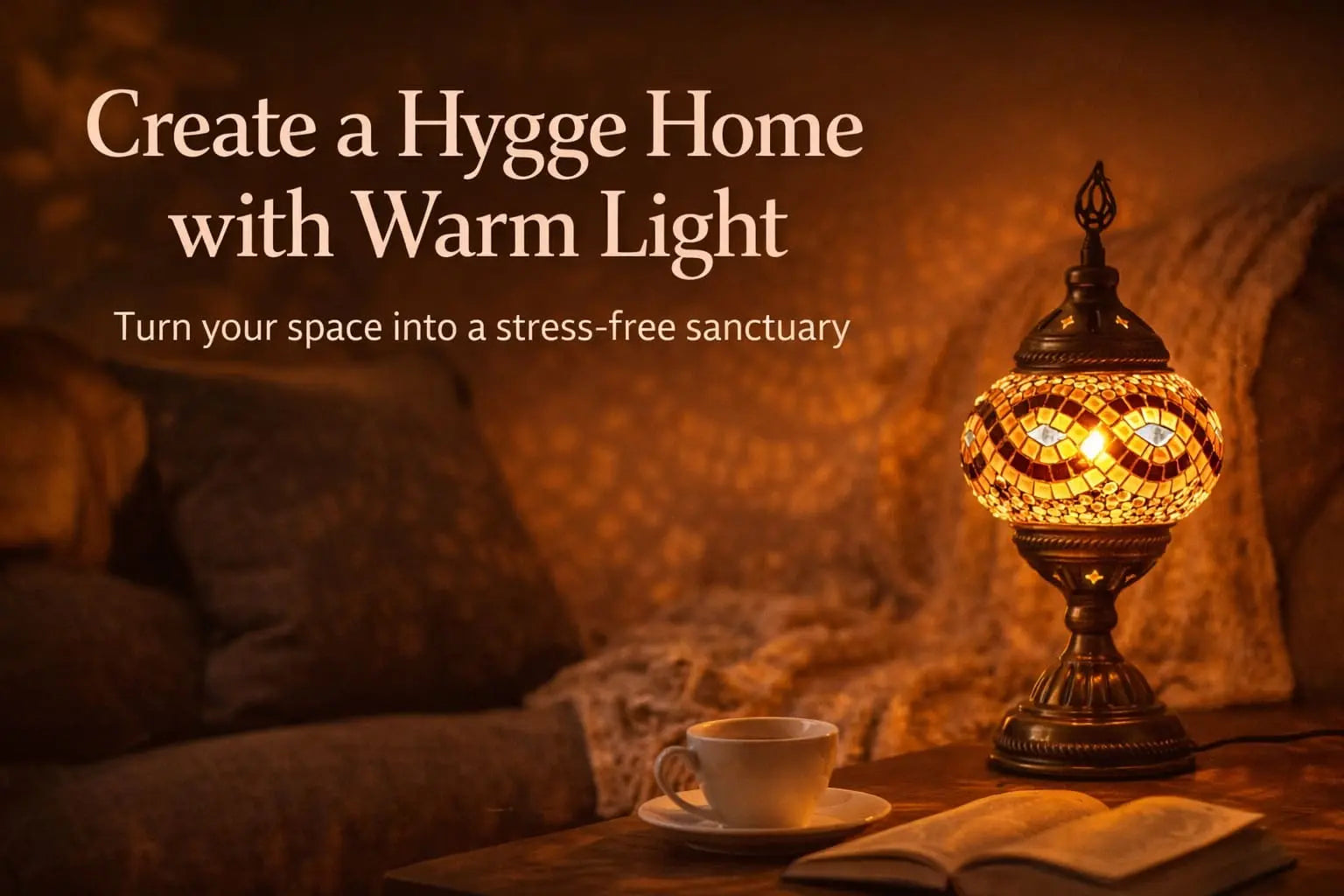 Creating a Hygge Home: Stress Relief Through Amber Lighting