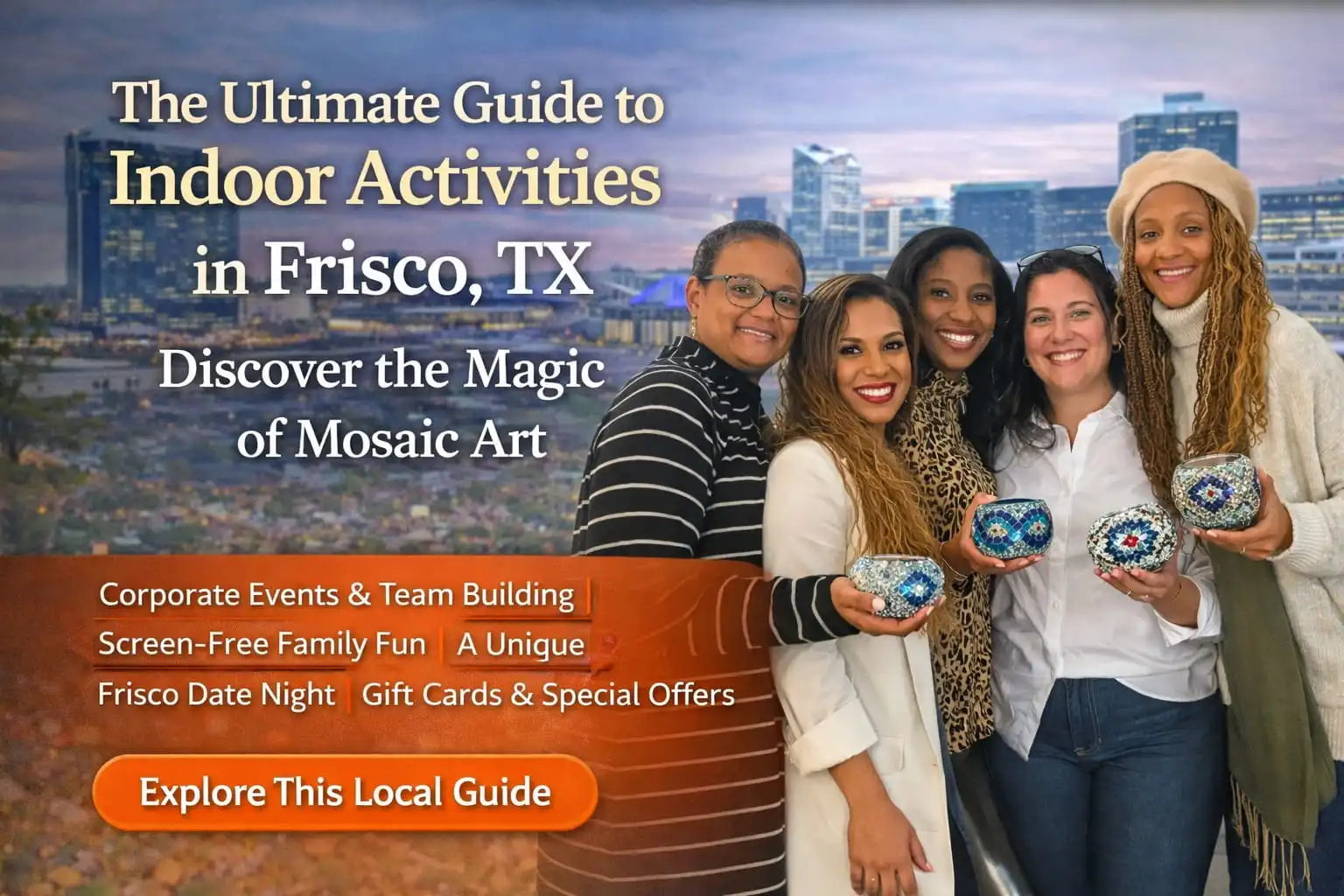 Best Indoor Activities in Frisco, TX: Mosaic Workshops