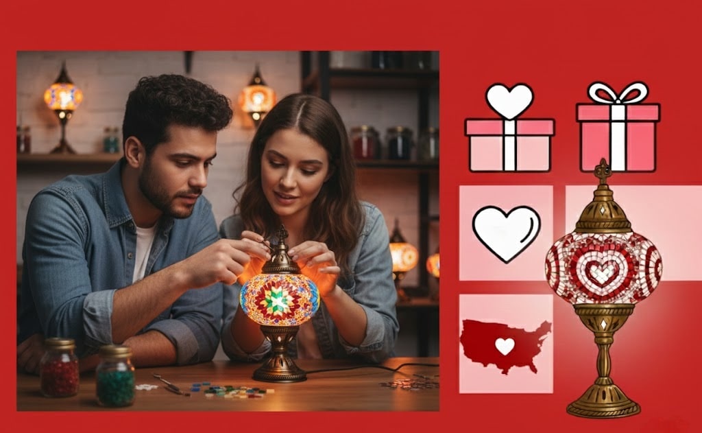 150+ Valentine's Day Gift Ideas: Couple reviewing a gift guide or planning a romantic surprise.