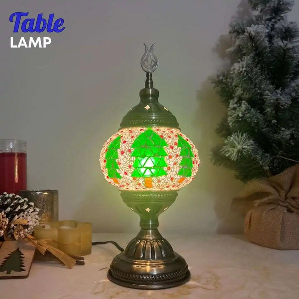 Christmas Home DIY Kit Christmas Tree - DIY Mosaic Lamp Kits | Turkish & Moroccan Designs | Pedalisa Art koleksiyonundan