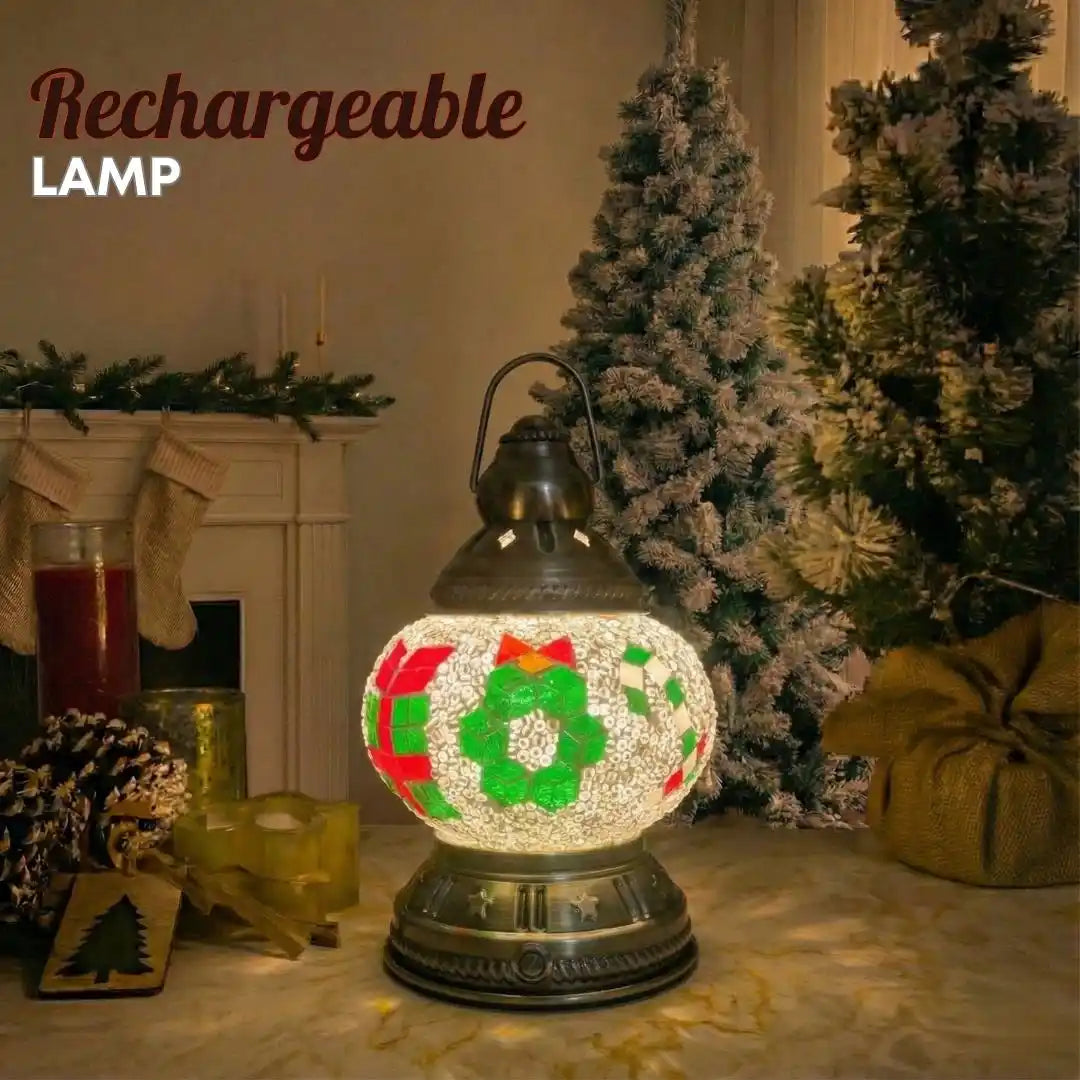 Christmas Home DIY Kit Gift Box- Wreath- Candy -  turkish-lamp-workshop-PedalisaArt