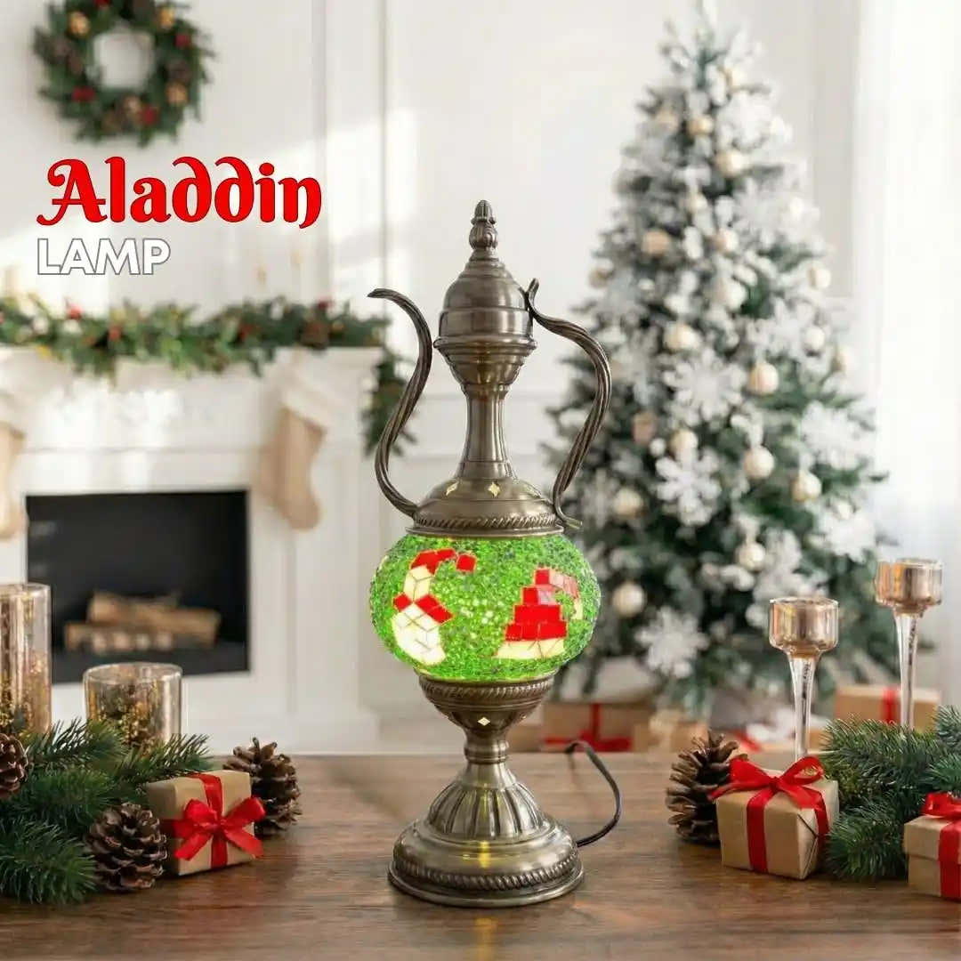 Christmas Home DIY Kit Snowman - Stocking - Santa Hat -  turkish-lamp-workshop-PedalisaArt