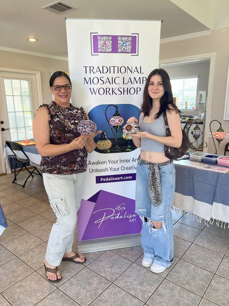 Turkish Mosaic lamp Workshop About Us