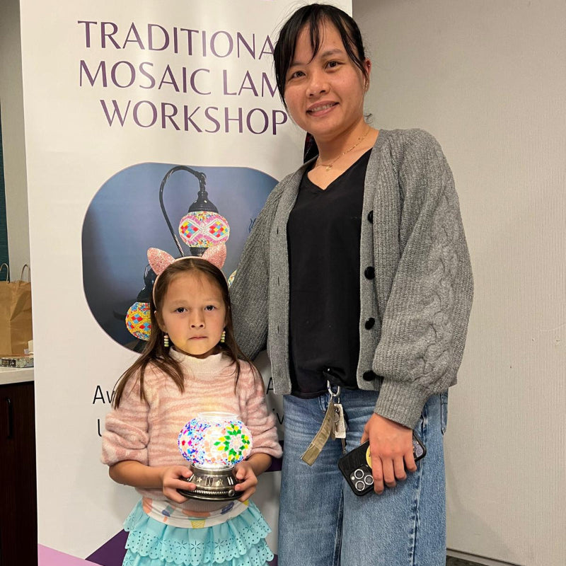 Mosaic Art Class- PedalisaArt  