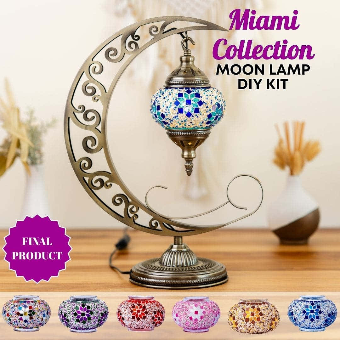 Moon Lamp DIY Kits -  turkish-lamp-workshop-PedalisaArt