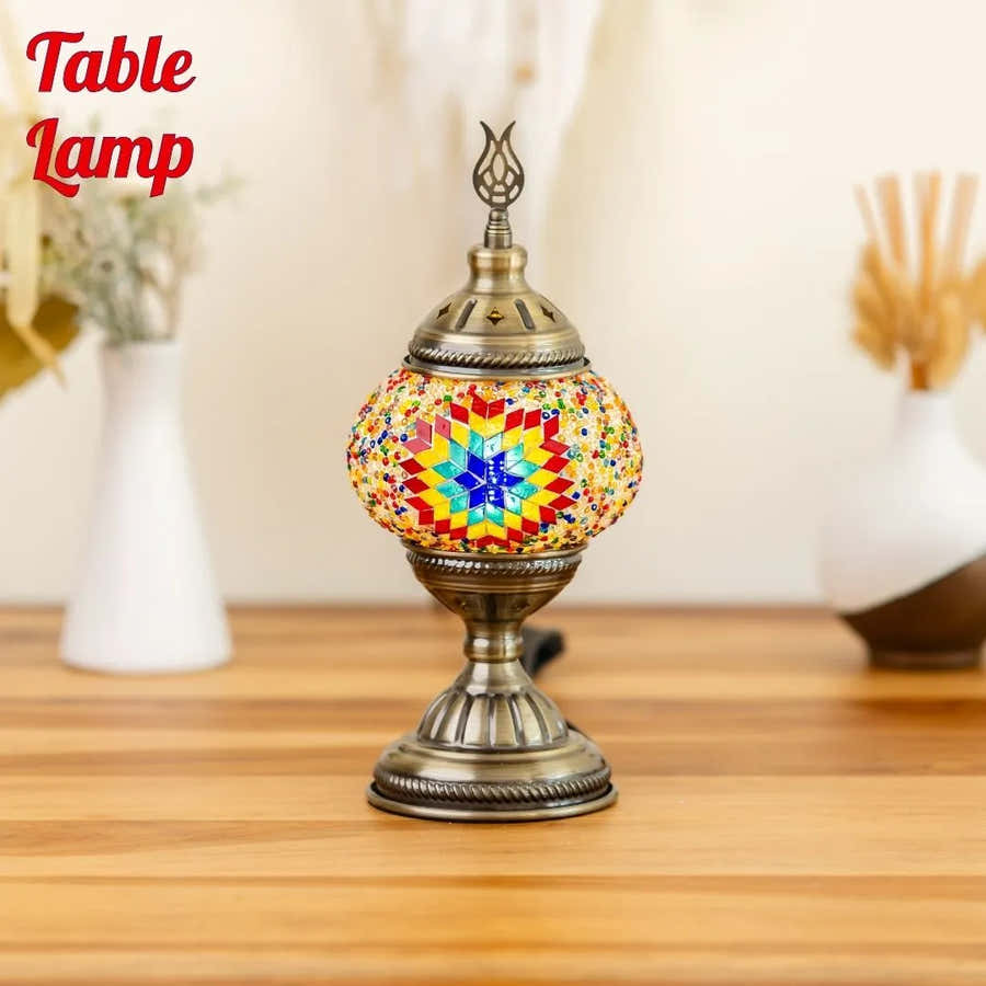 Mosaic Class in Houston - Create Your Own Turkish Lamp in Sugar Land -  turkish-lamp-workshop-PedalisaArt