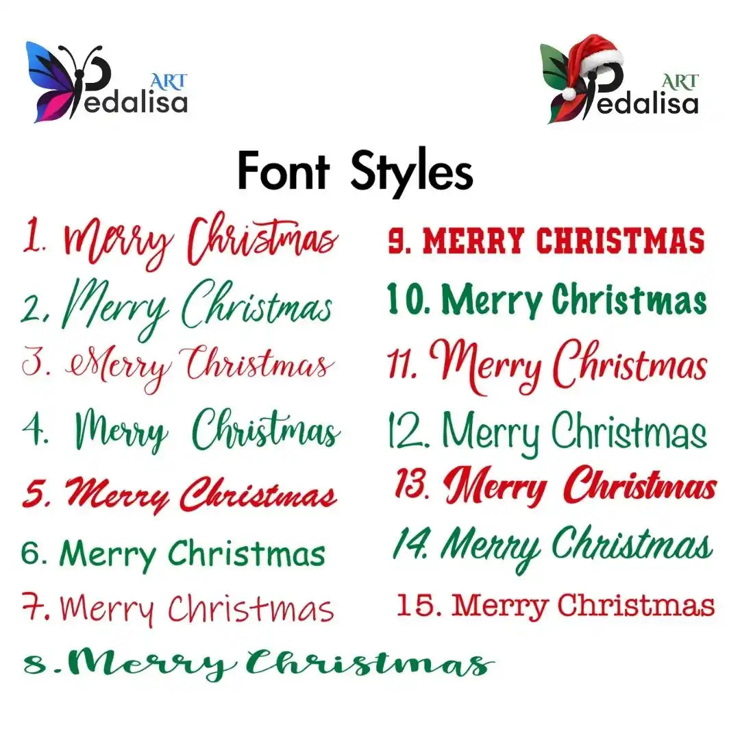 Personalized Canvas Santa Sack: Christmas Gift Bag -  turkish-lamp-workshop-PedalisaArt