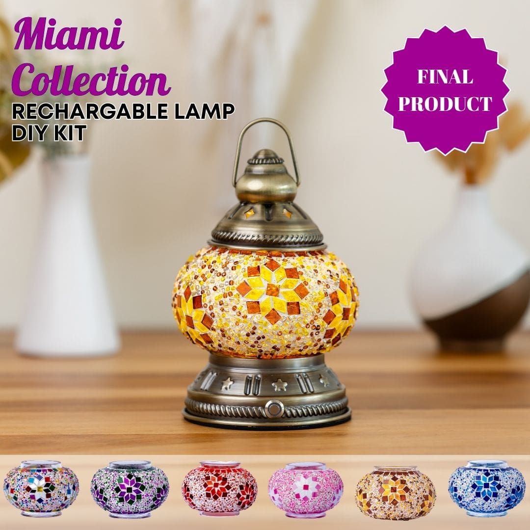 Rechargable Lamp DIY Kits -  turkish-lamp-workshop-PedalisaArt