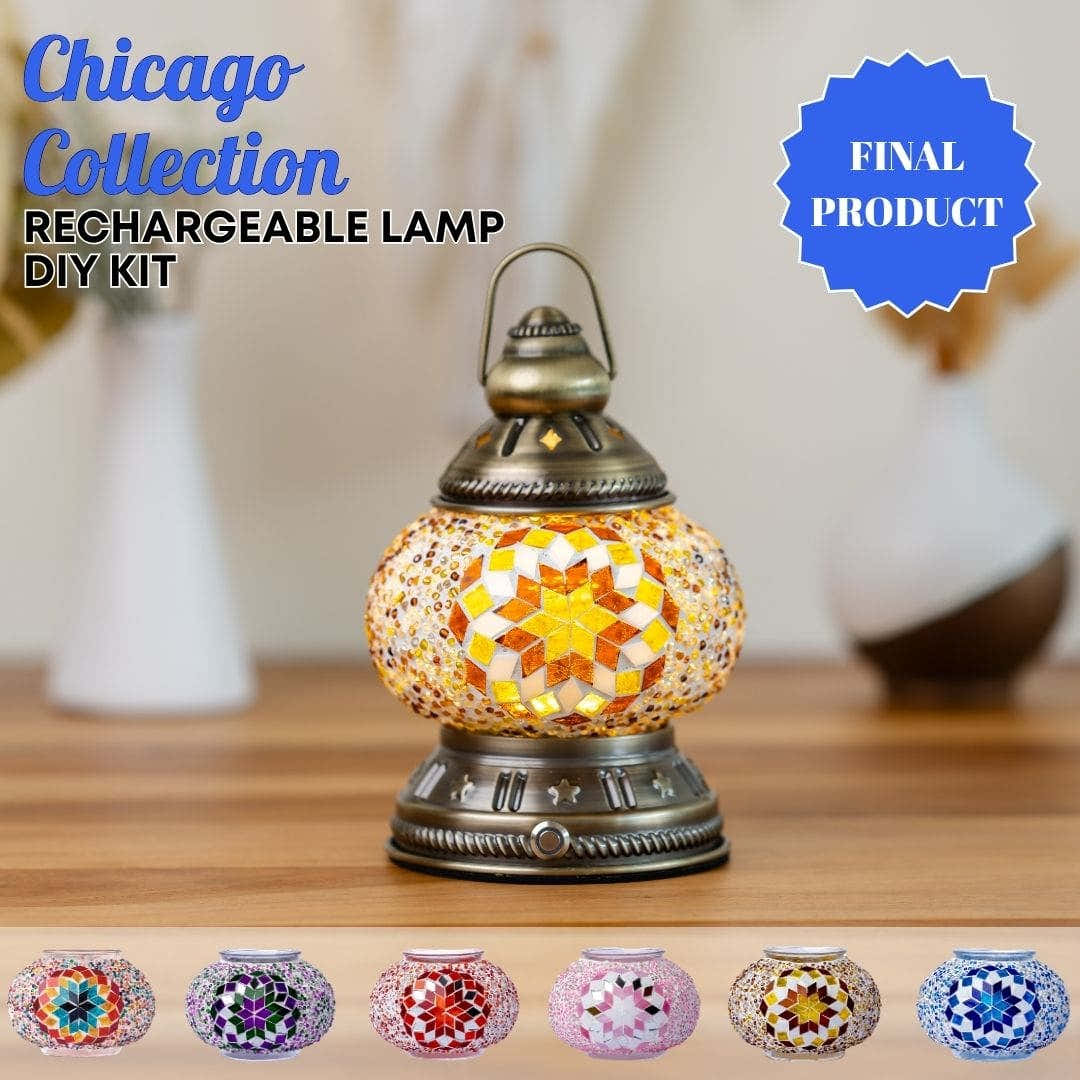 Rechargeable Lamp DIY Kits -  turkish-lamp-workshop-PedalisaArt