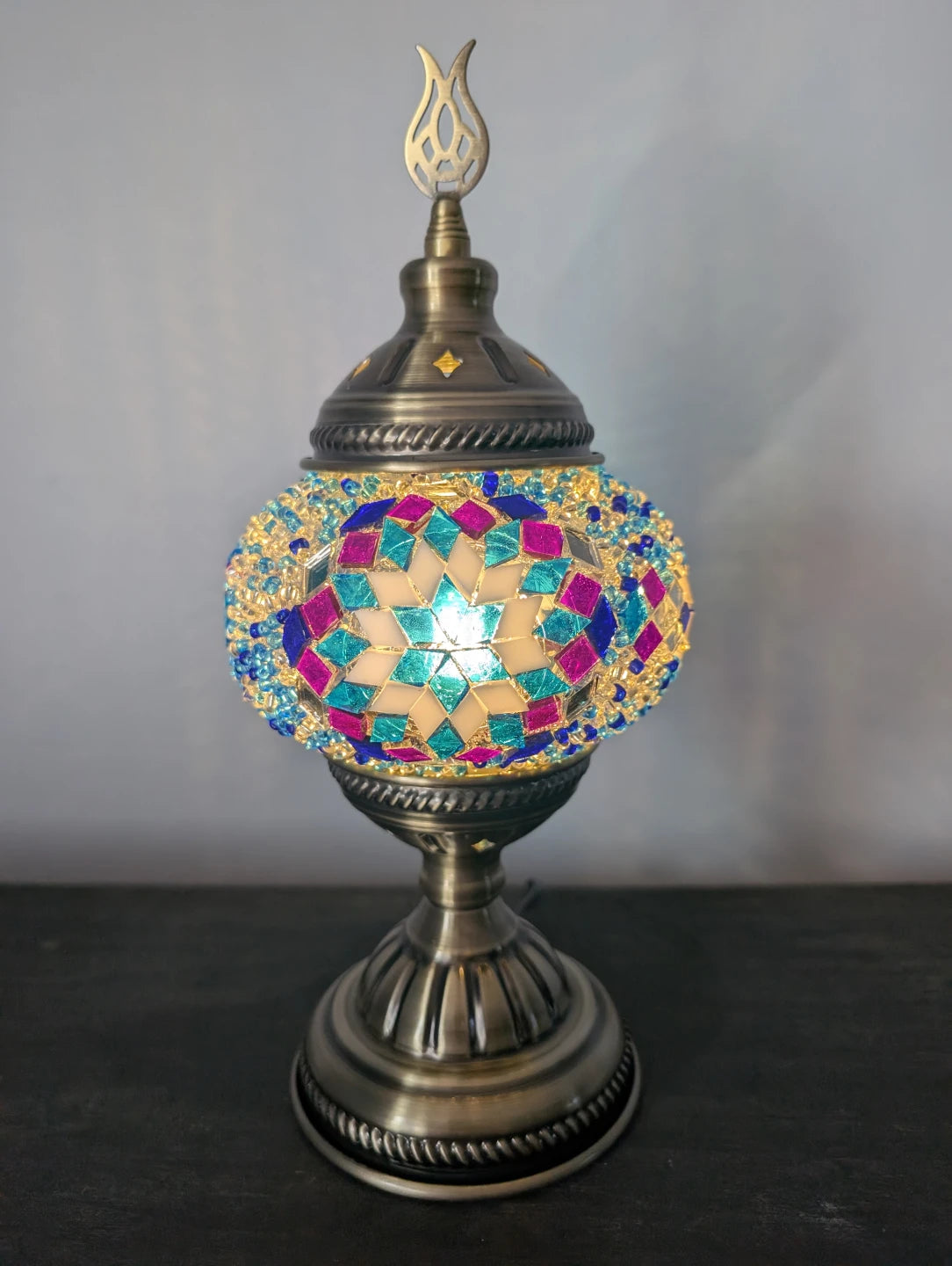 Turkish Mosaic Table Lamp 