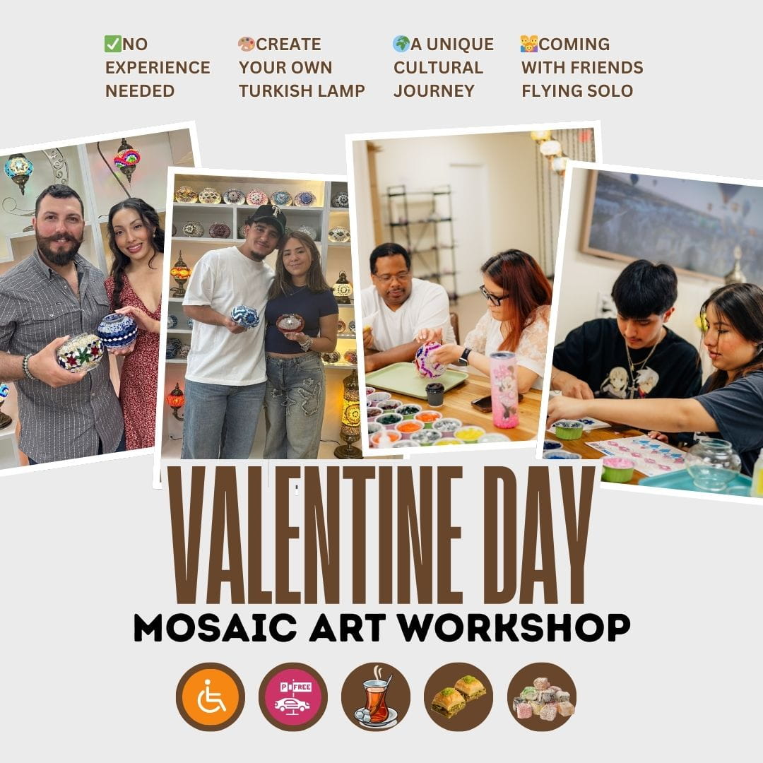 Valentine’s Day Workshop in Houston – A Romantic Experience for Couples -  turkish-lamp-workshop-PedalisaArt