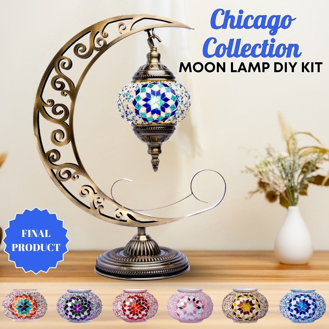 Moon Lamp DIY Kits -  turkish-lamp-workshop-PedalisaArt