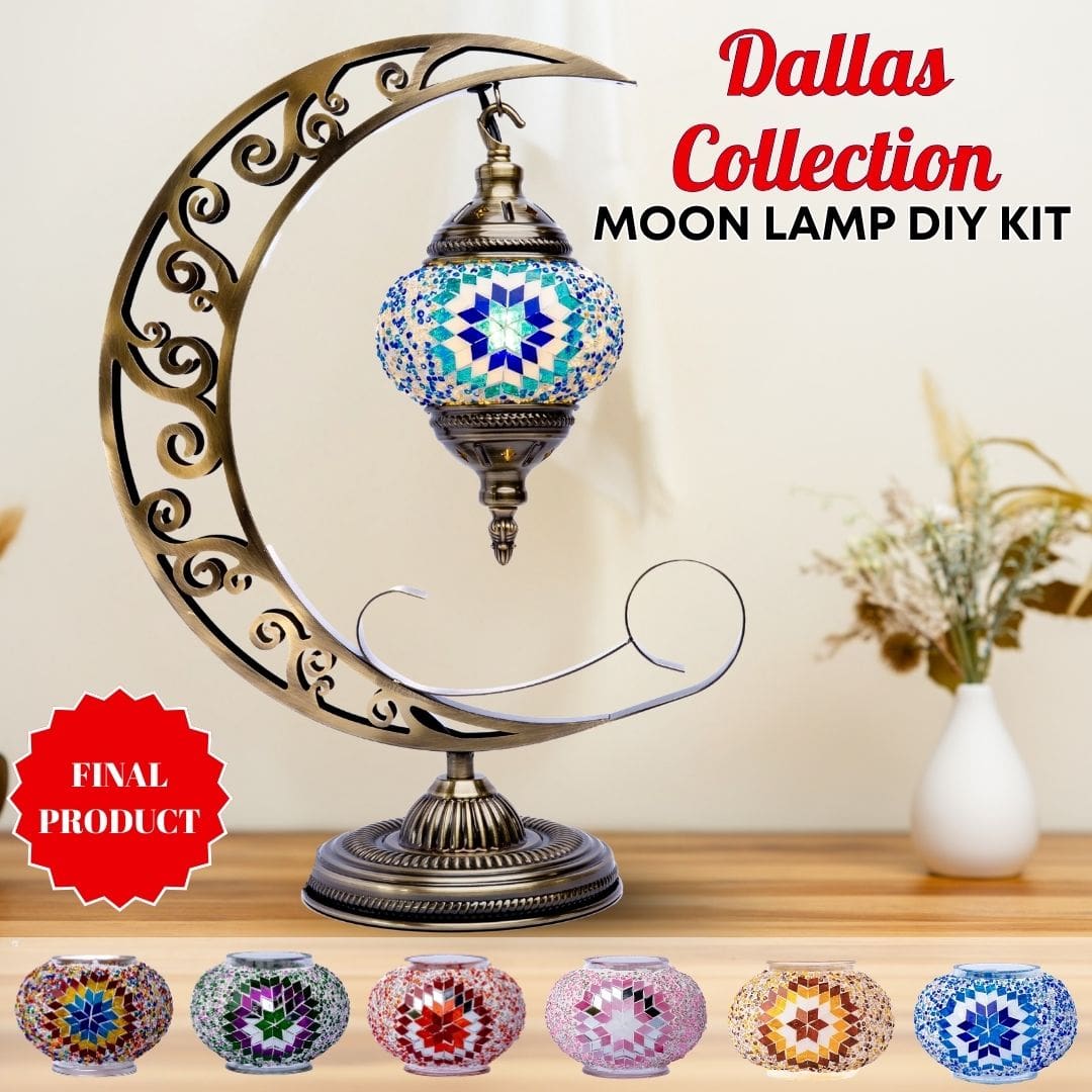 Moon Lamp DIY Kits -  turkish-lamp-workshop-PedalisaArt