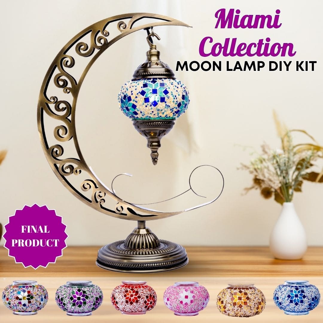 Moon Lamp DIY Kits -  turkish-lamp-workshop-PedalisaArt
