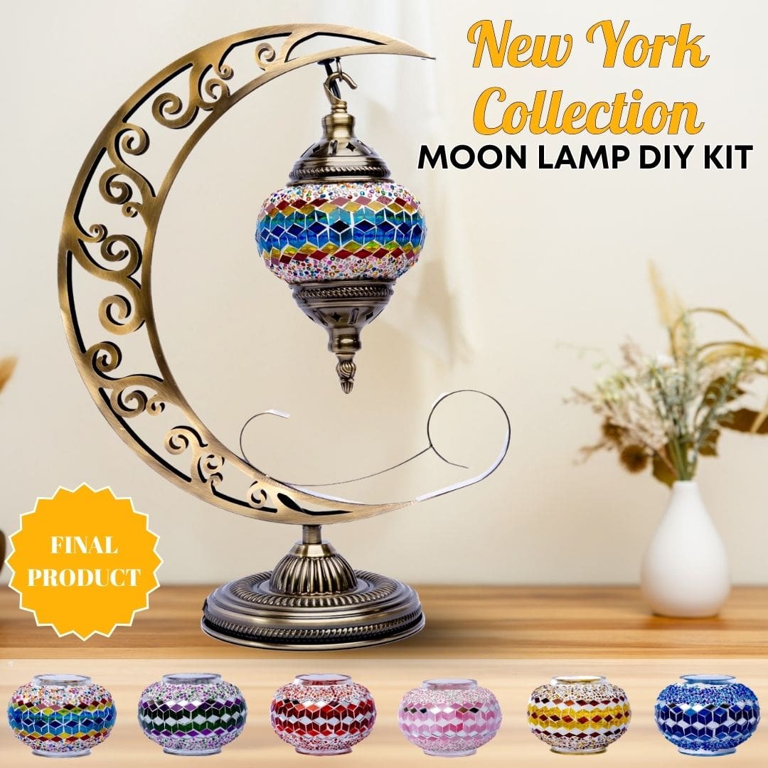 Moon Lamp DIY Kits -  turkish-lamp-workshop-PedalisaArt