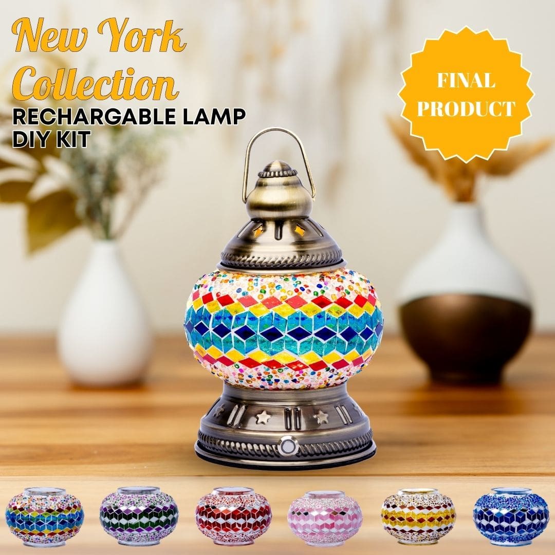 Rechargable Lamp DIY Kits -  turkish-lamp-workshop-PedalisaArt