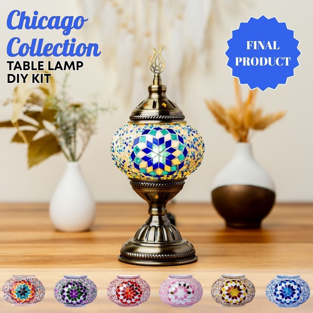 Table Lamp DIY Kits -  turkish-lamp-workshop-PedalisaArt