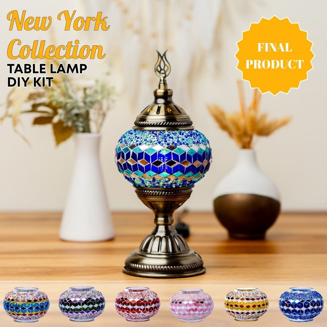 Table Lamp DIY Kits -  turkish-lamp-workshop-PedalisaArt